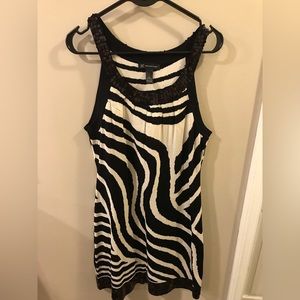 INC tank top sequin dress